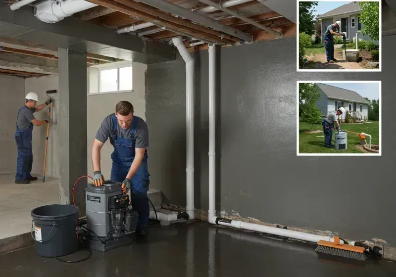 Basement Waterproofing and Flood Prevention process in Lakeland, TN